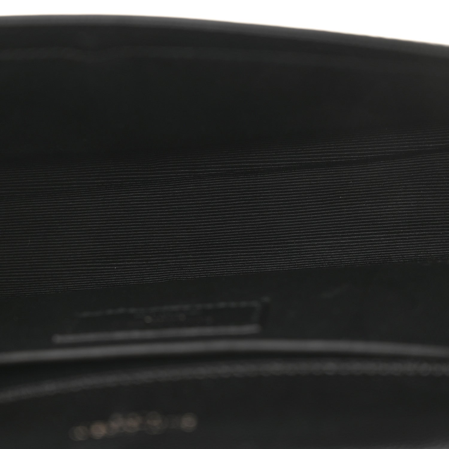 Grain De Poudre Medium Classic Monogram Monochrome Kate Satchel Black