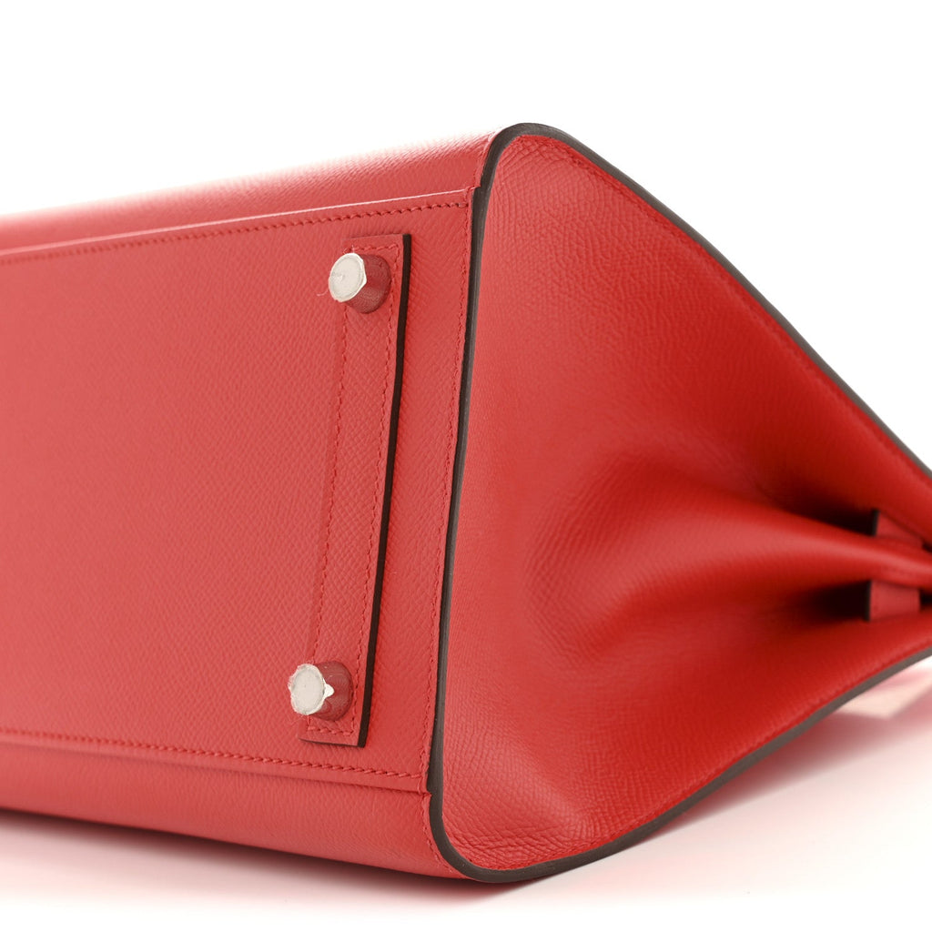 Epsom Sellier Birkin 30 Rouge De Coeur