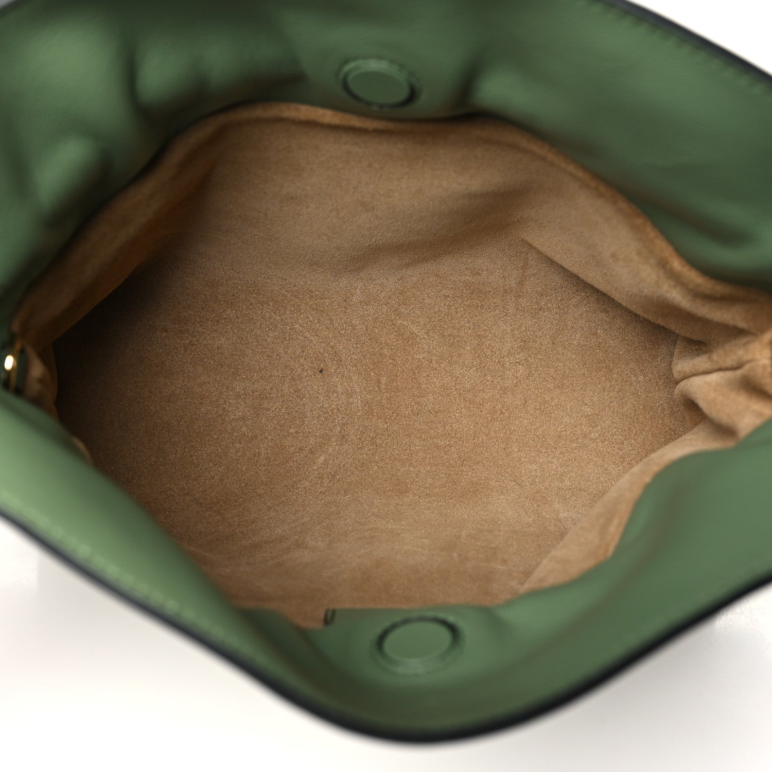 Calfskin Mini Flamenco Knot Clutch Rosemary