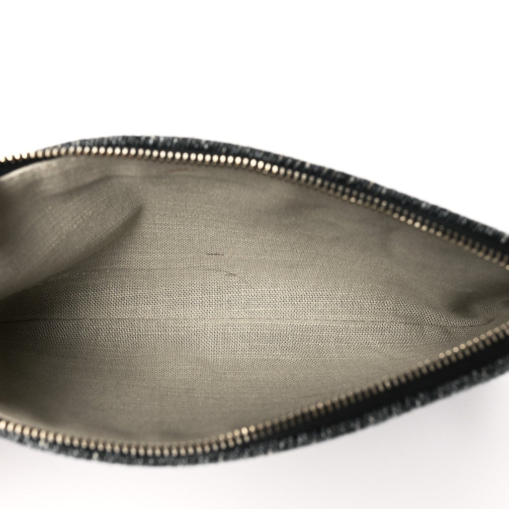 Denim Small Deauville Zipped Pouch Dark Blue