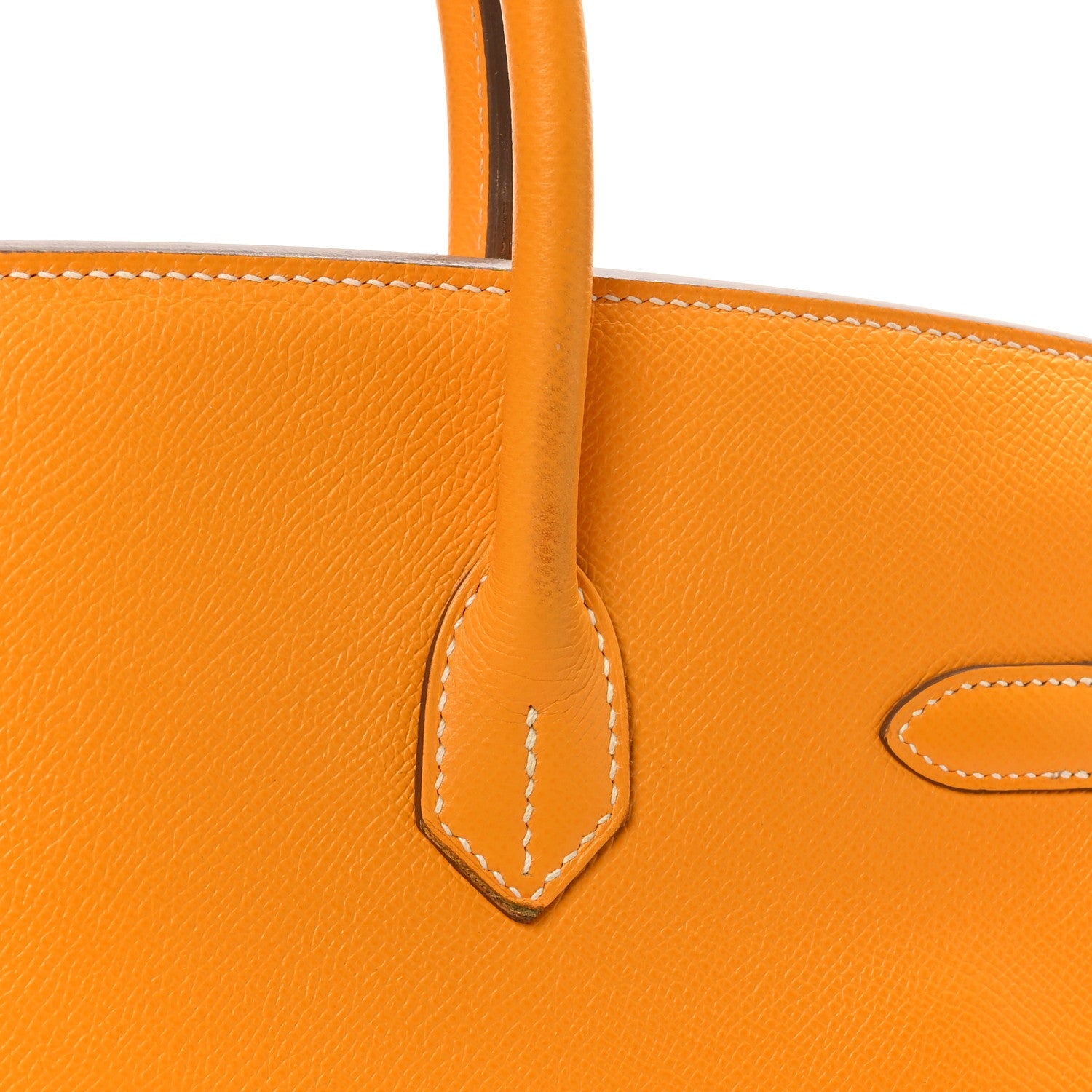 Epsom Candy Birkin 35 Jaune D'Or Feu