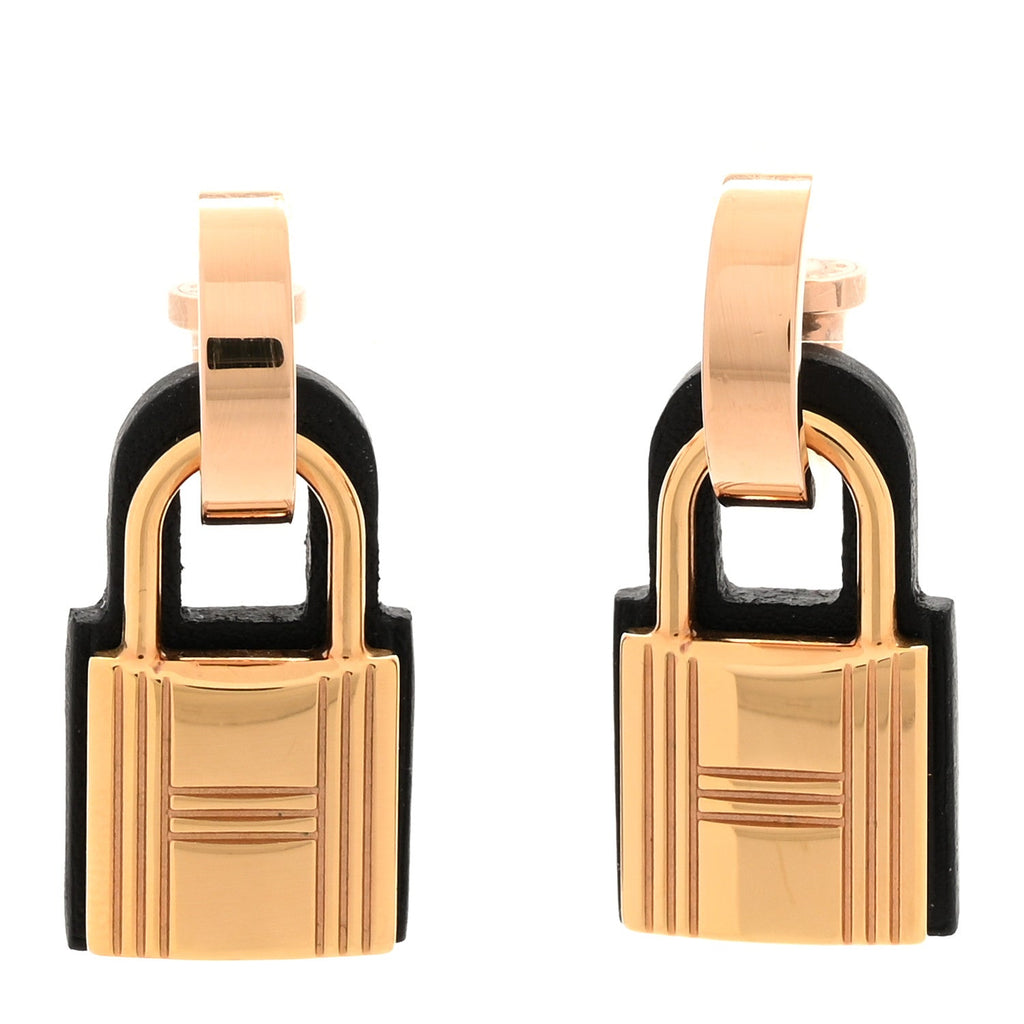 Gold Swift O'Kelly Earrings Black