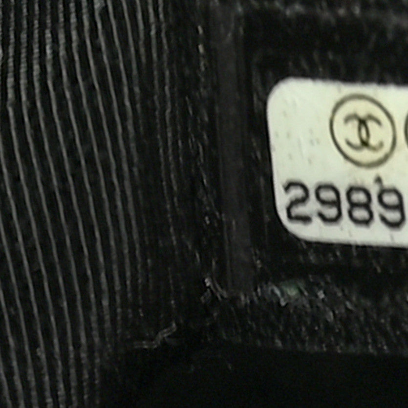 Calfskin Chain 20s Signature Tote Black