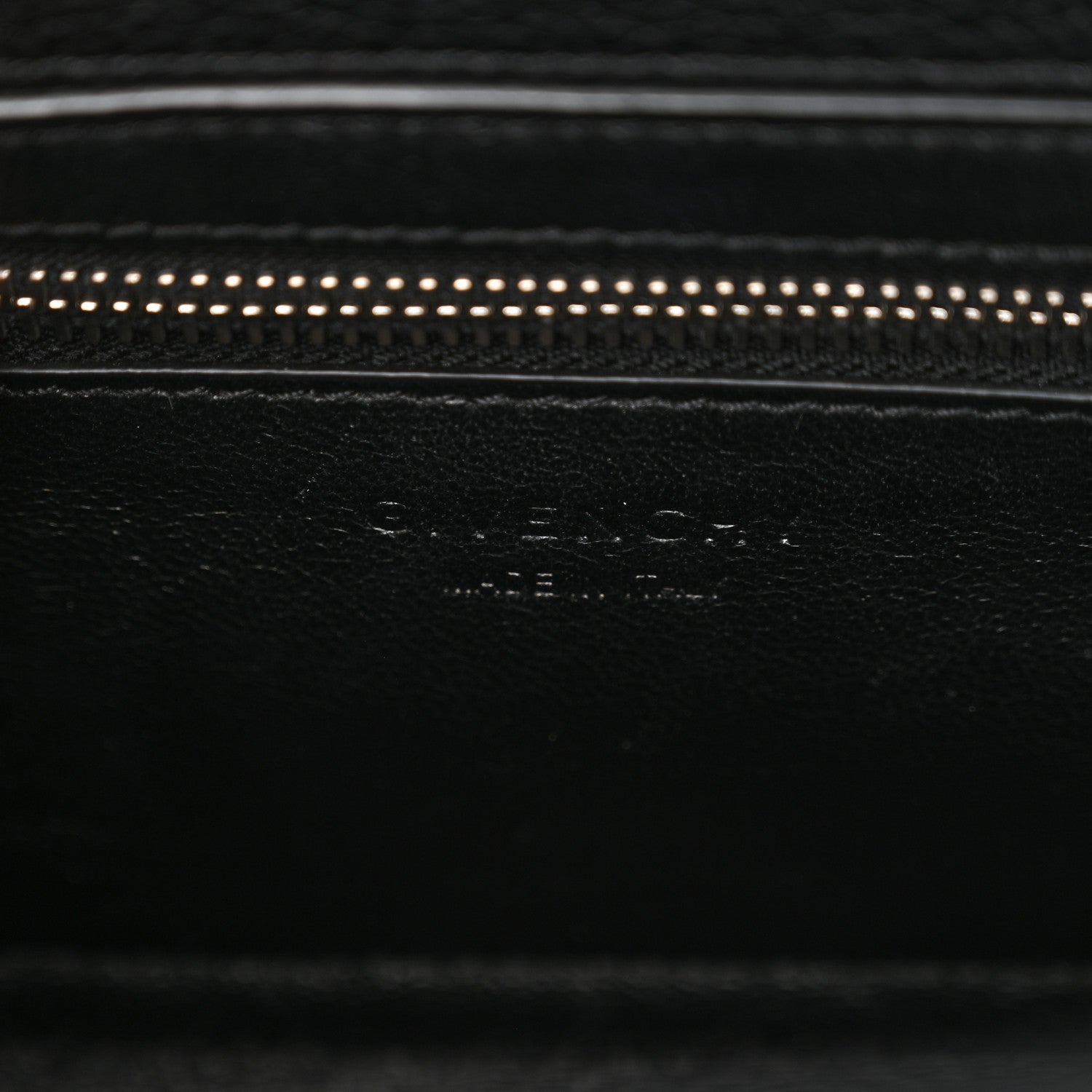 Grained Calfskin Mini Horizon Satchel Black