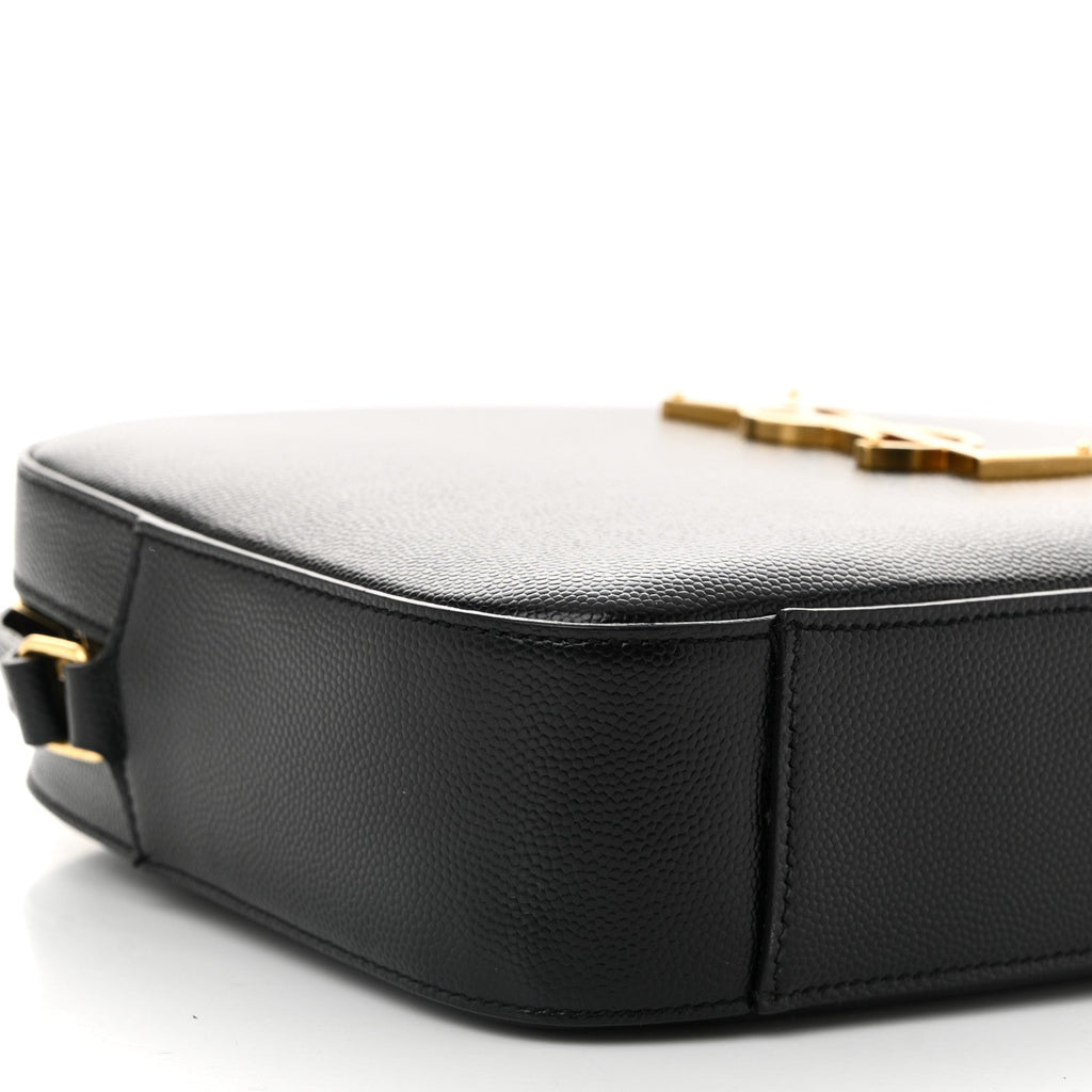 Grain De Poudre Medium Classic Monogram Camera Bag Black