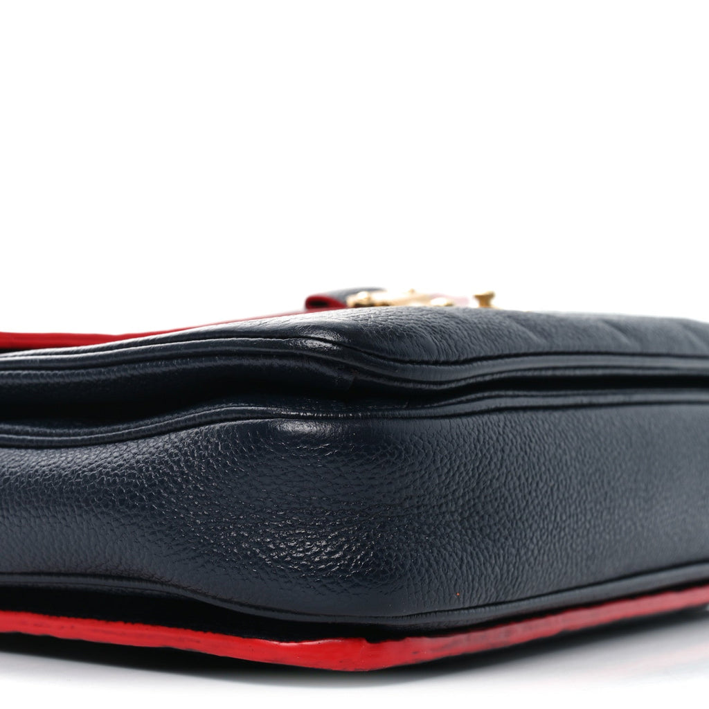 Empreinte Pochette Metis Marine Rouge