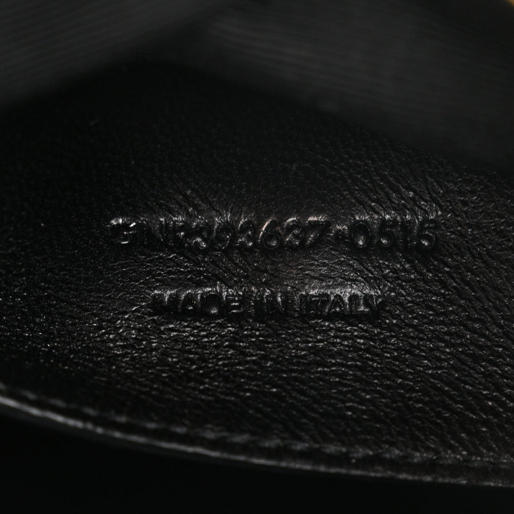 Grain De Poudre Medium Classic Monogram Camera Bag Black