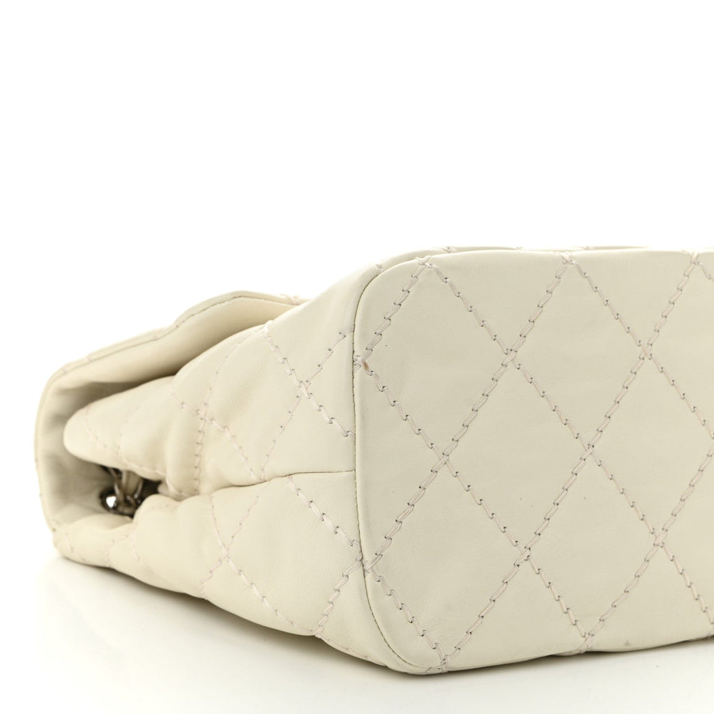 Calfskin Love Me Tender Flap White