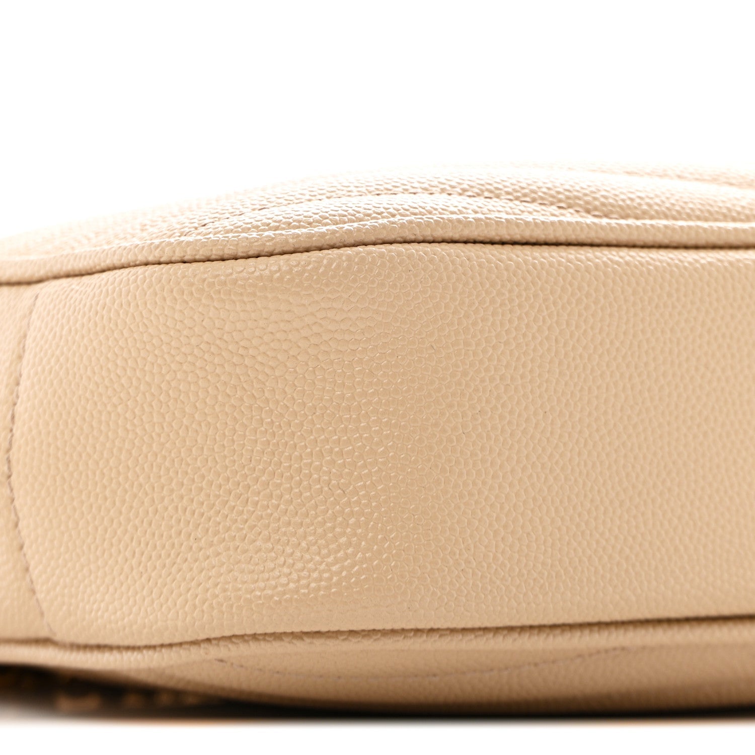 Grain De Poudre Matelasse Monogram Mini Lou Camera Bag Dark Beige