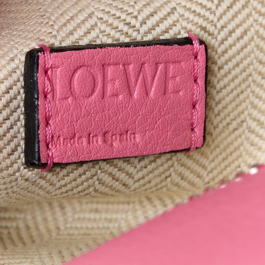 Calfskin Mini Puzzle Bag Wild Rose