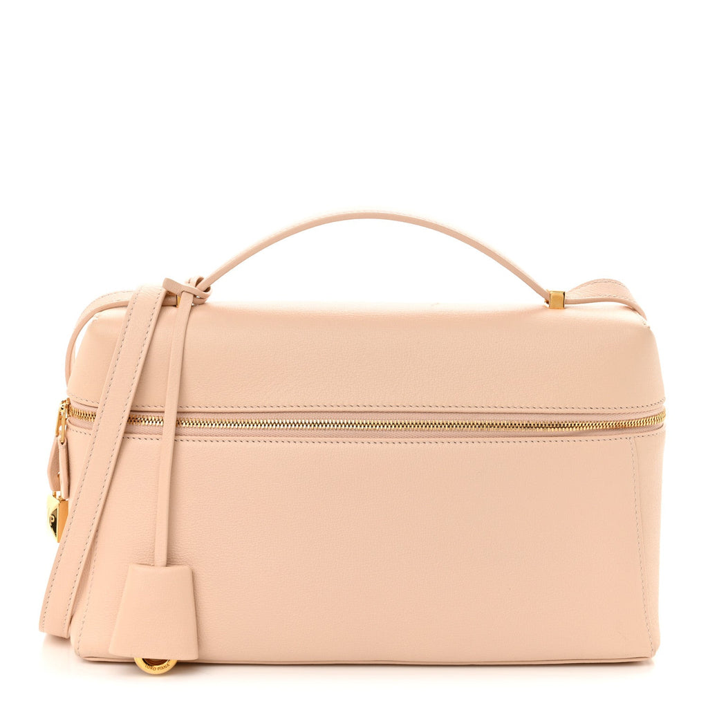 Grained Calfskin Extra Bag L27 Feather Pink