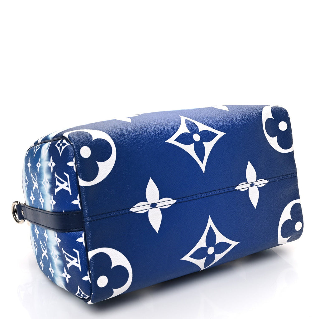 Monogram Escale Speedy Bandouliere 30 Blue