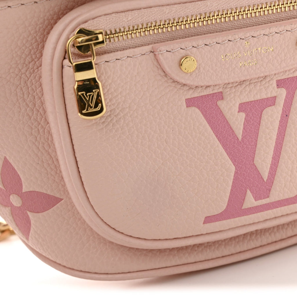 Empreinte Monogram Giant Mini Bumbag Gradient Pink