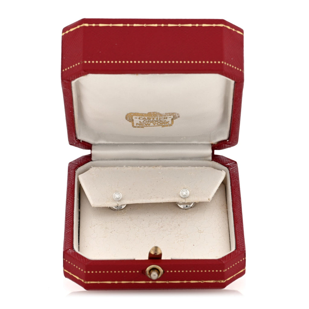 18K White Gold Diamond XS D'Amour Earrings