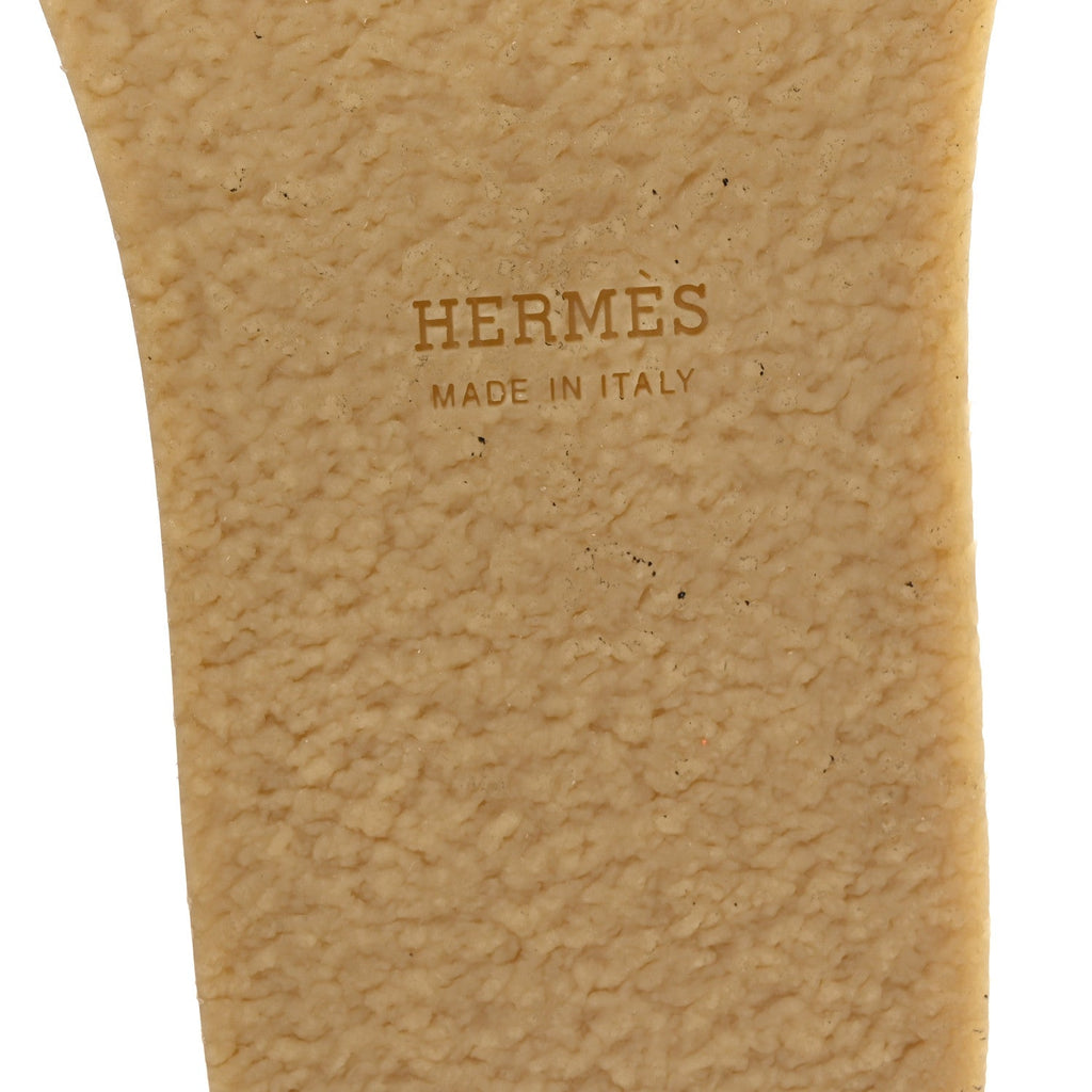 Calfskin Beechwood Earth Mules 39 Marron Glaise