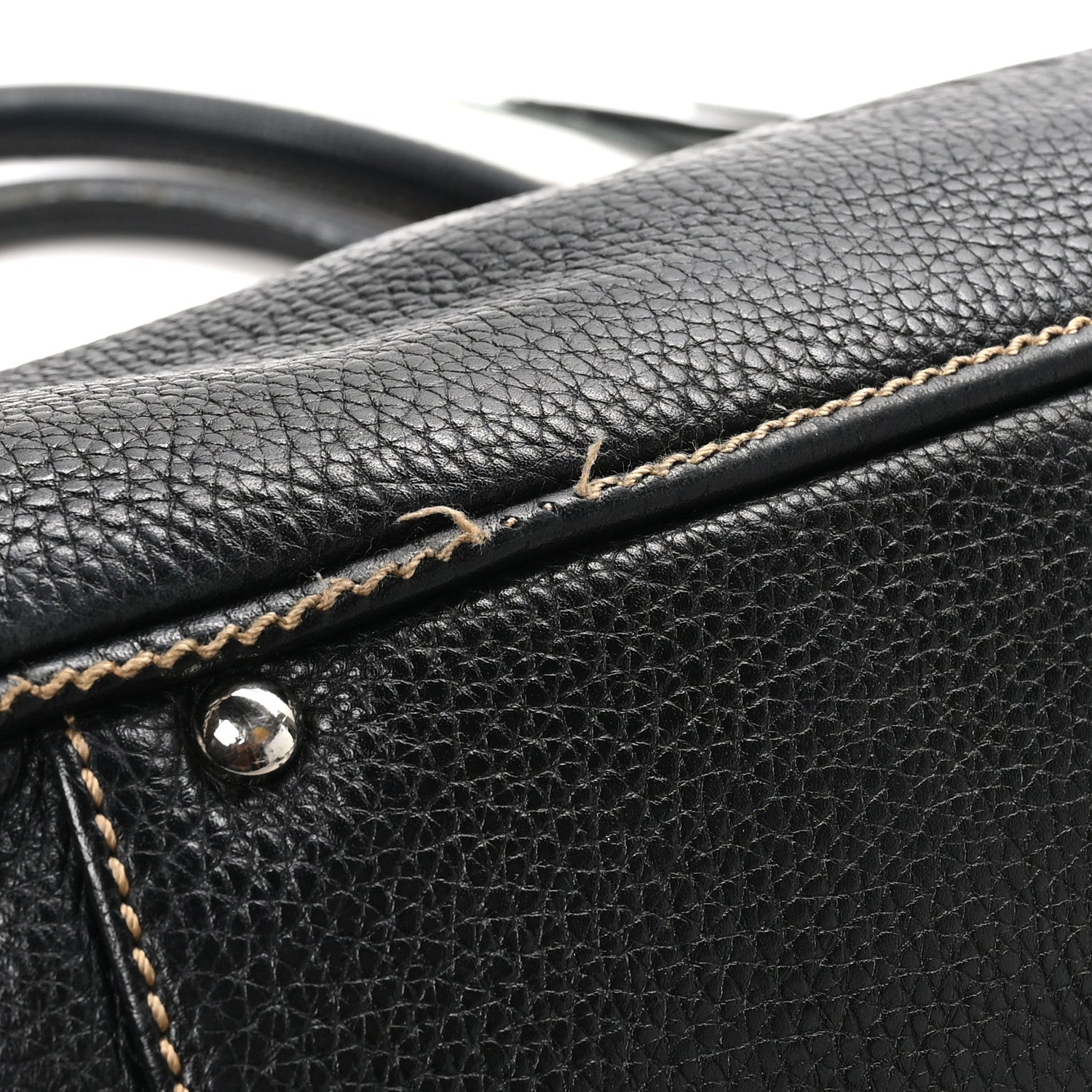 Calfskin Tassel Bowler Black