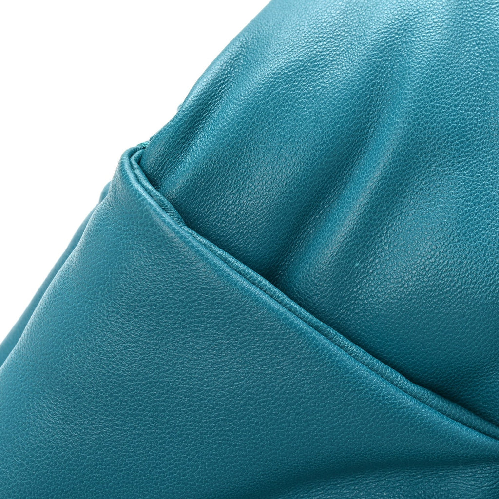 Lambskin Padded Lock Tote Blaster