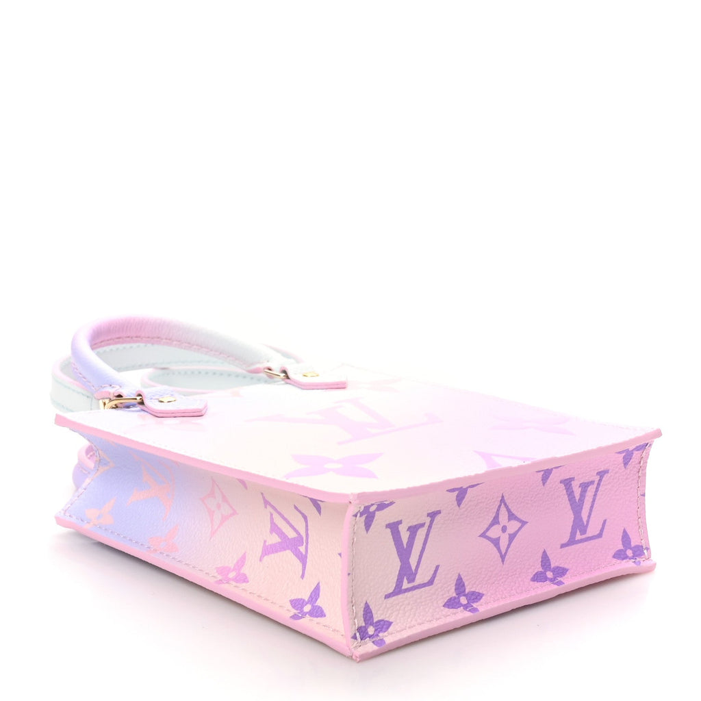 Monogram Giant Spring In The City Petit Sac Plat Sunrise Pastel