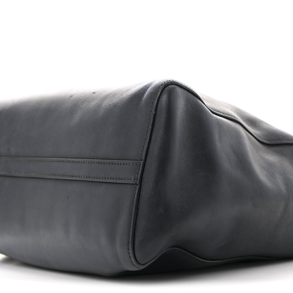 City Calf Tote Black