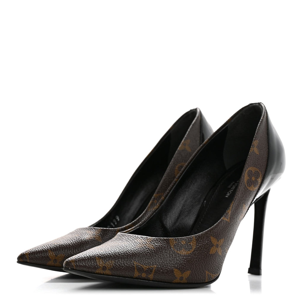 Monogram Cherie Pumps 36 Black