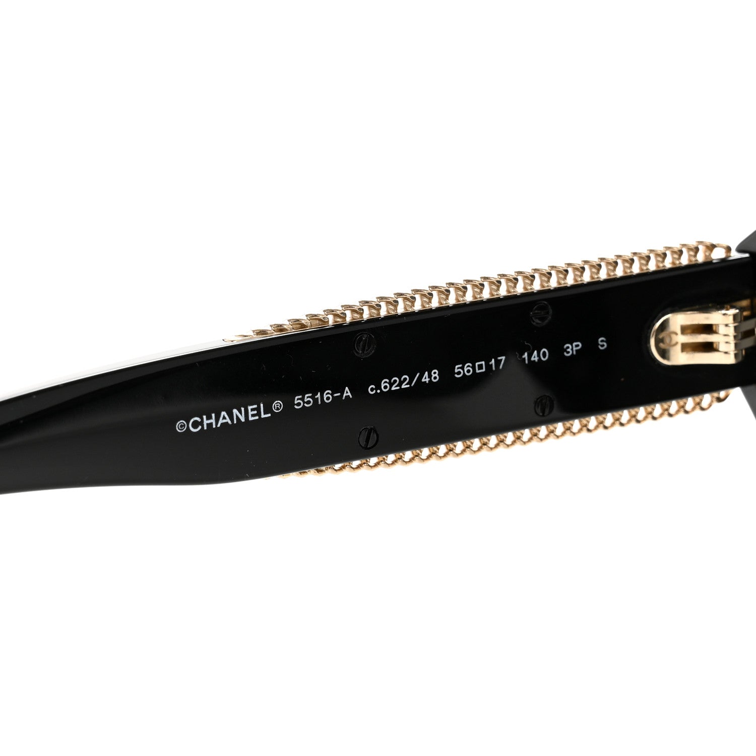 Acetate CC Sunglasses 5516-A Black