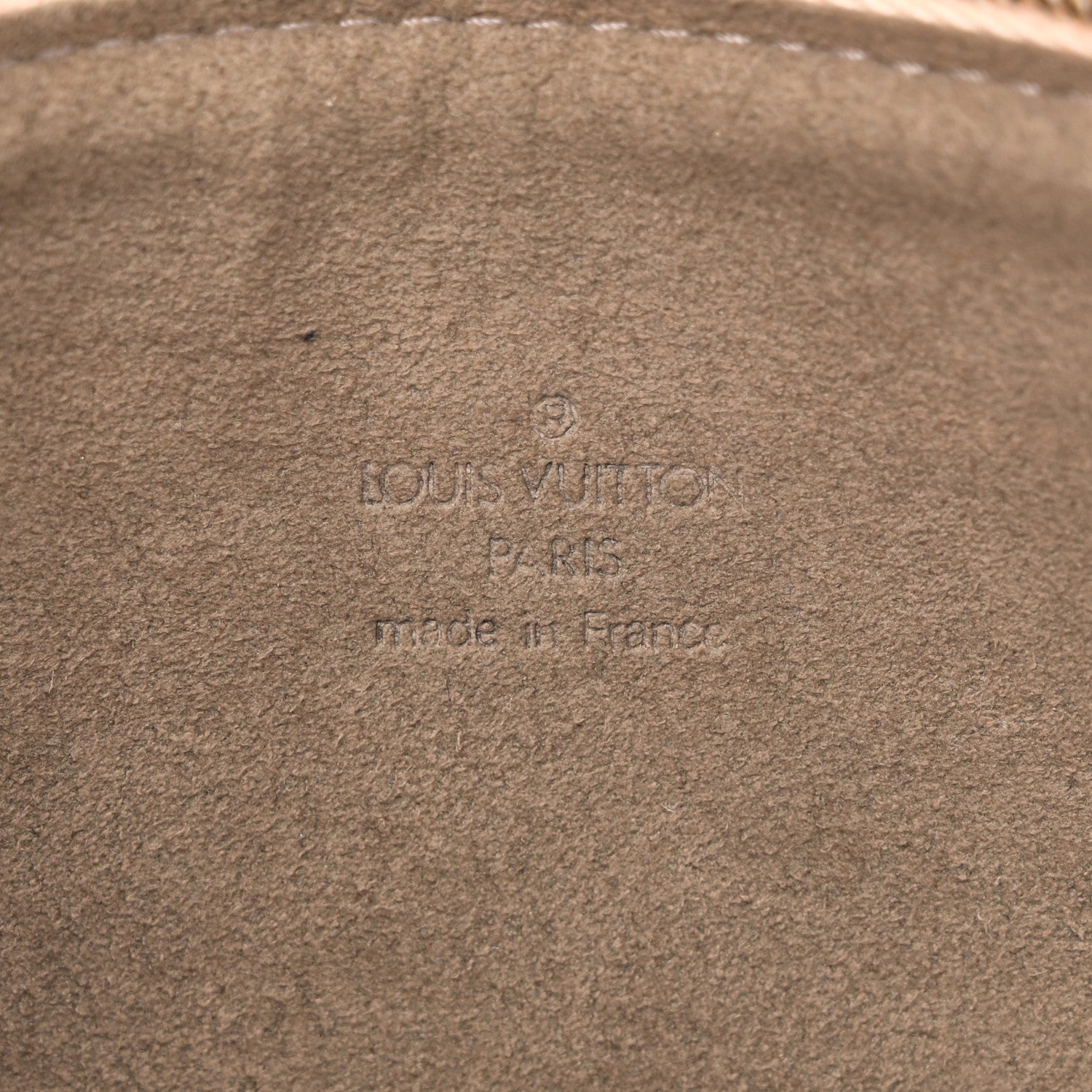 Monogram Multicolor Pochette Accessories Black