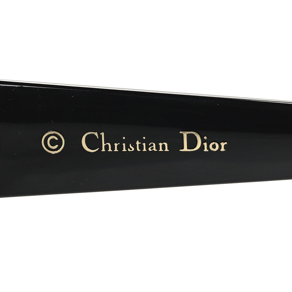Acetate Cannage Lady Dior Studs 5 Sunglasses Black
