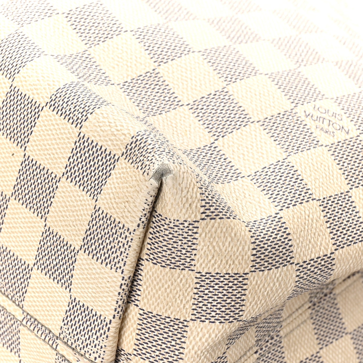 Damier Azur Graceful MM Rose Ballerine