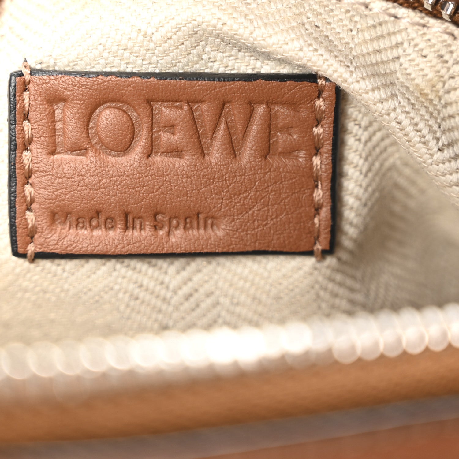 Calfskin Small Puzzle Bumbag Tan