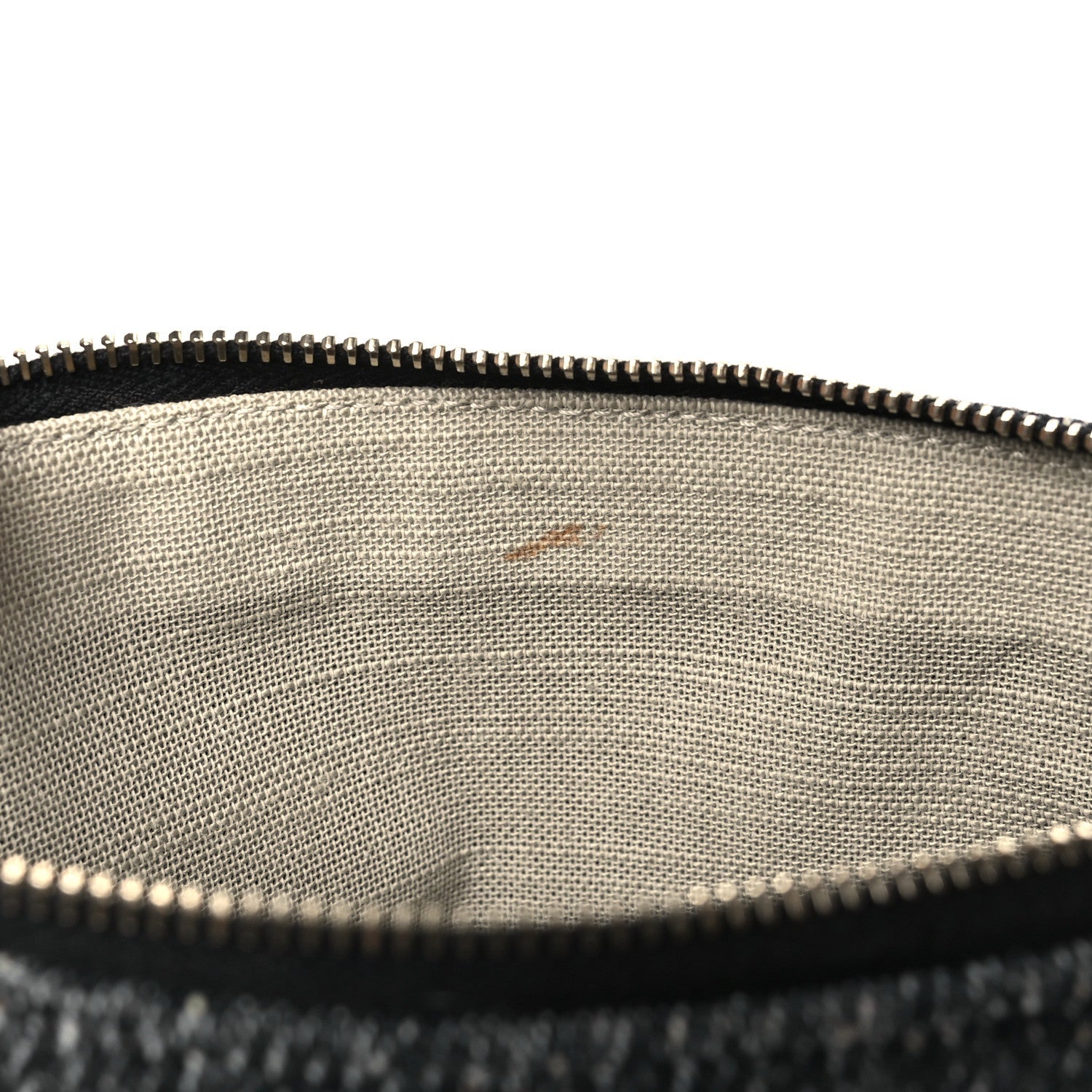 Denim Small Deauville Zipped Pouch Dark Blue