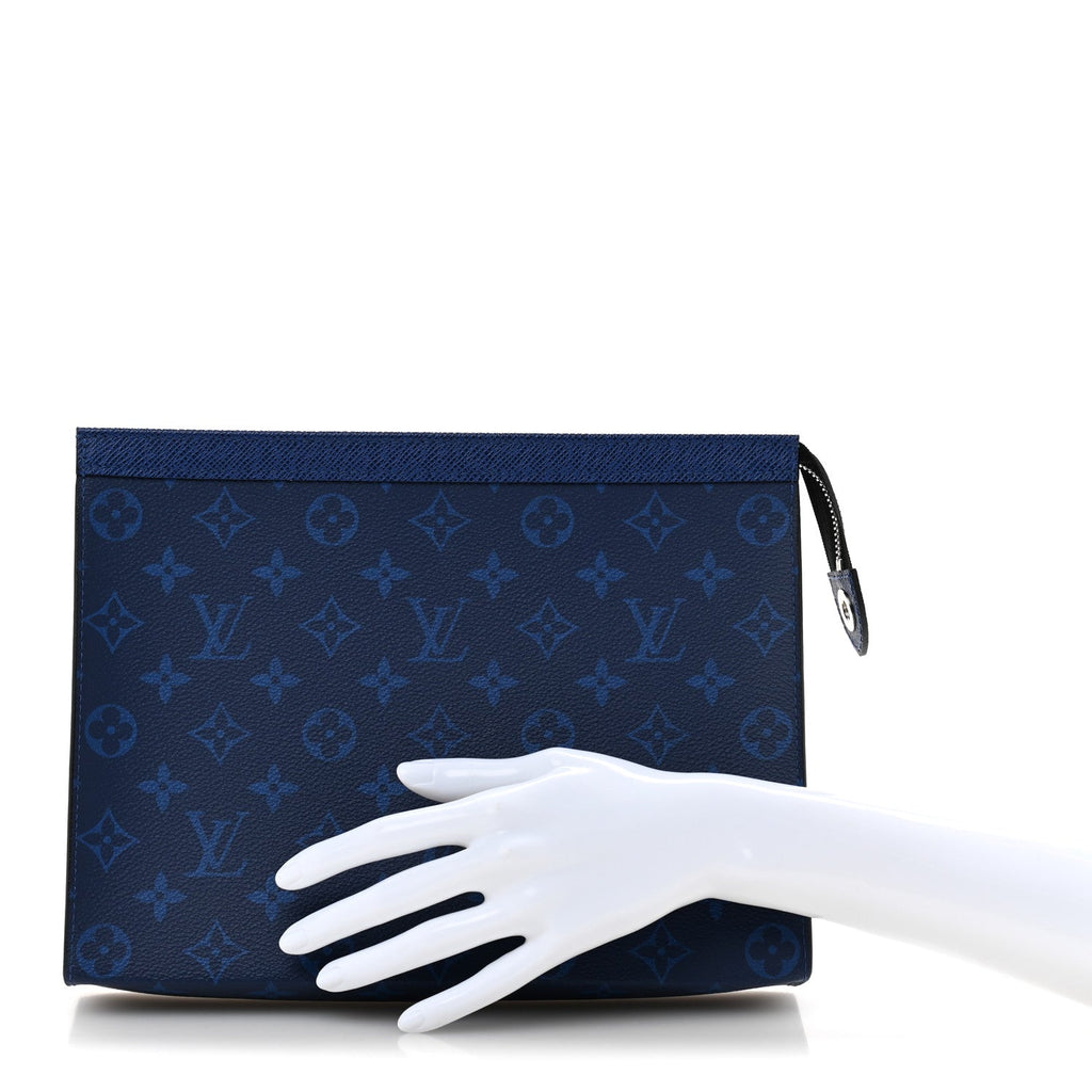 Monogram Eclipse Pochette Voyage MM  Pacific Blue