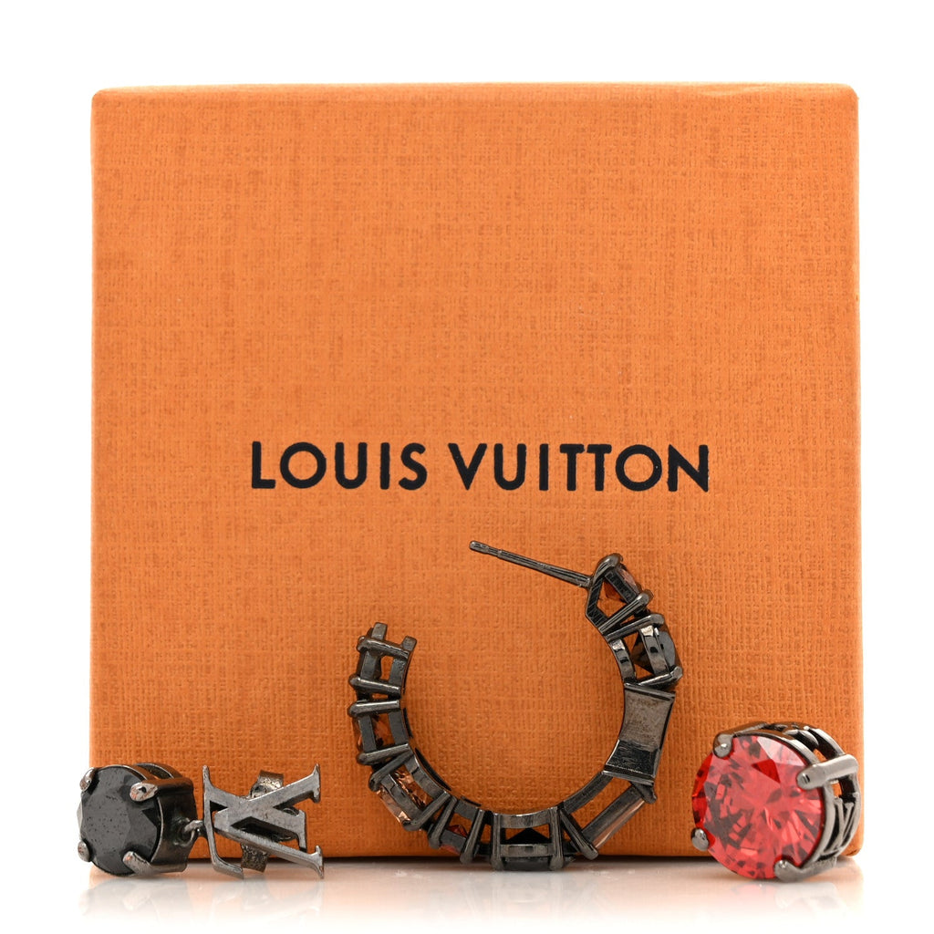 LV Light Set Earrings Multicolor