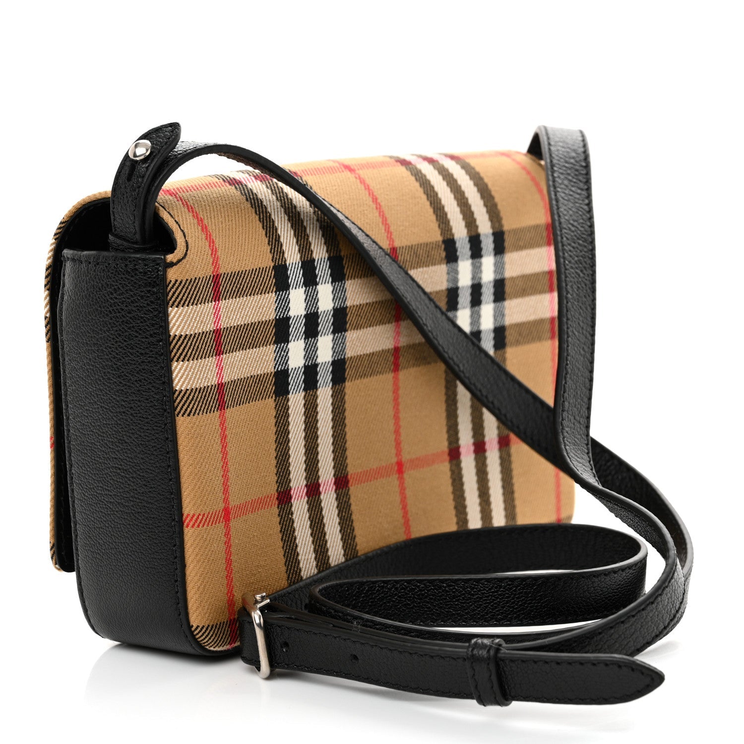 House Check Tartan Mix Hampshire Crossbody Antique Yellow Black