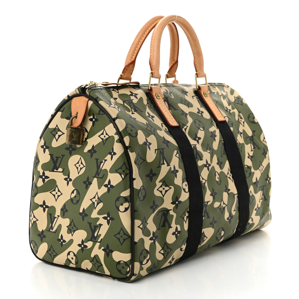Monogram Camouflage Speedy 35