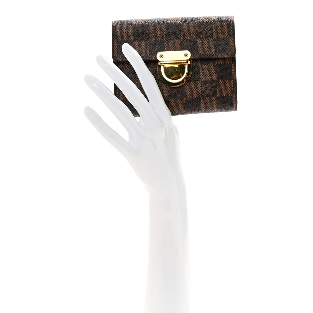 Damier Ebene Koala Compact Wallet