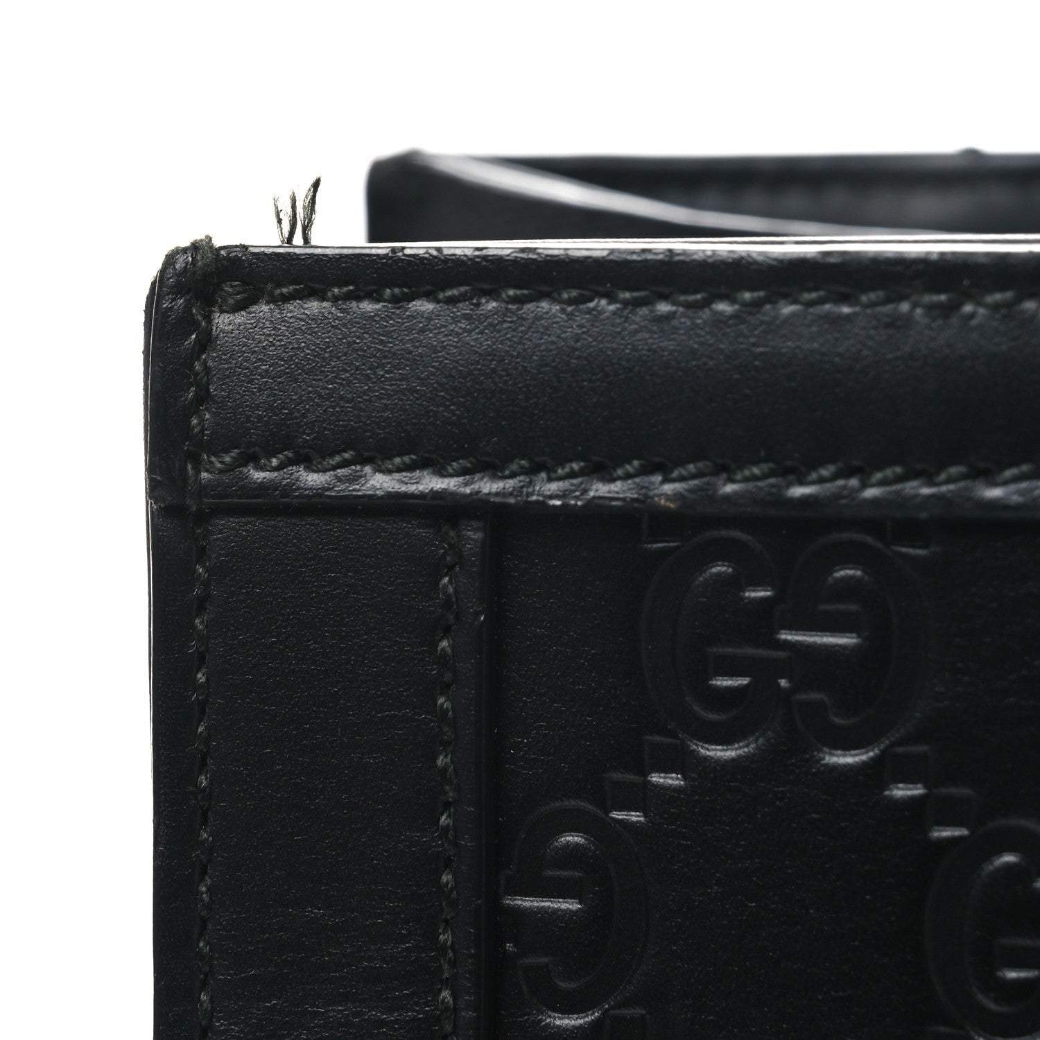 Guccissima Signature Briefcase Black