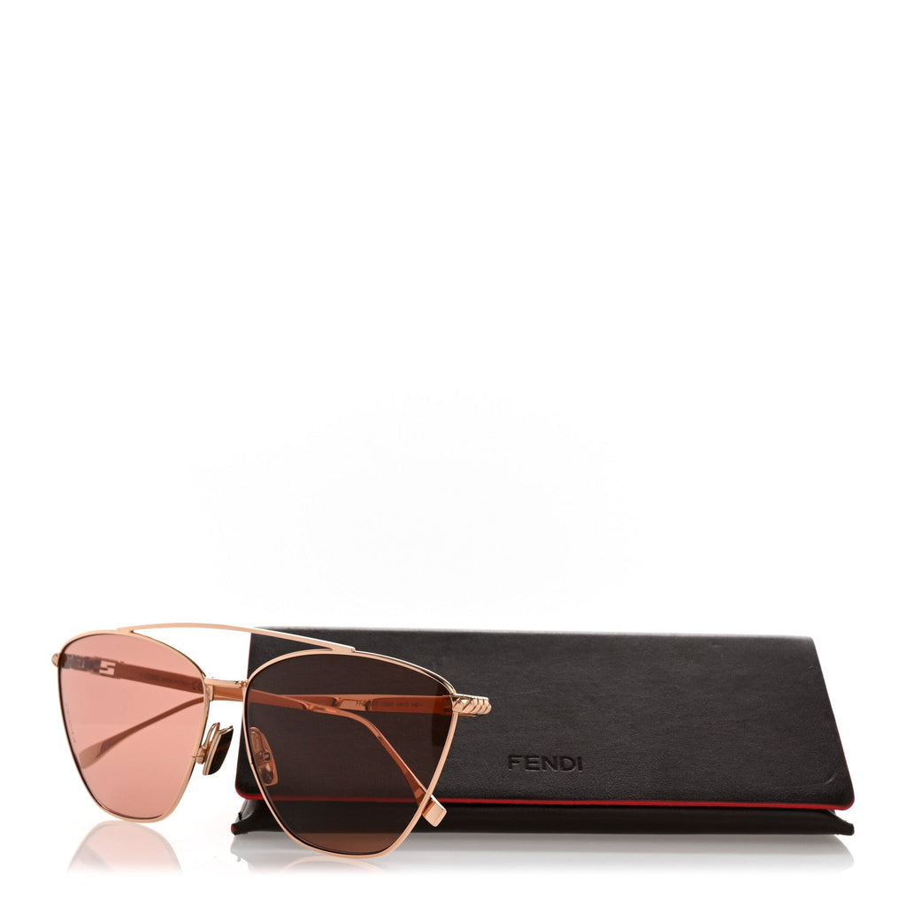 Metal Sunglasses FF 0438/S Rose Gold