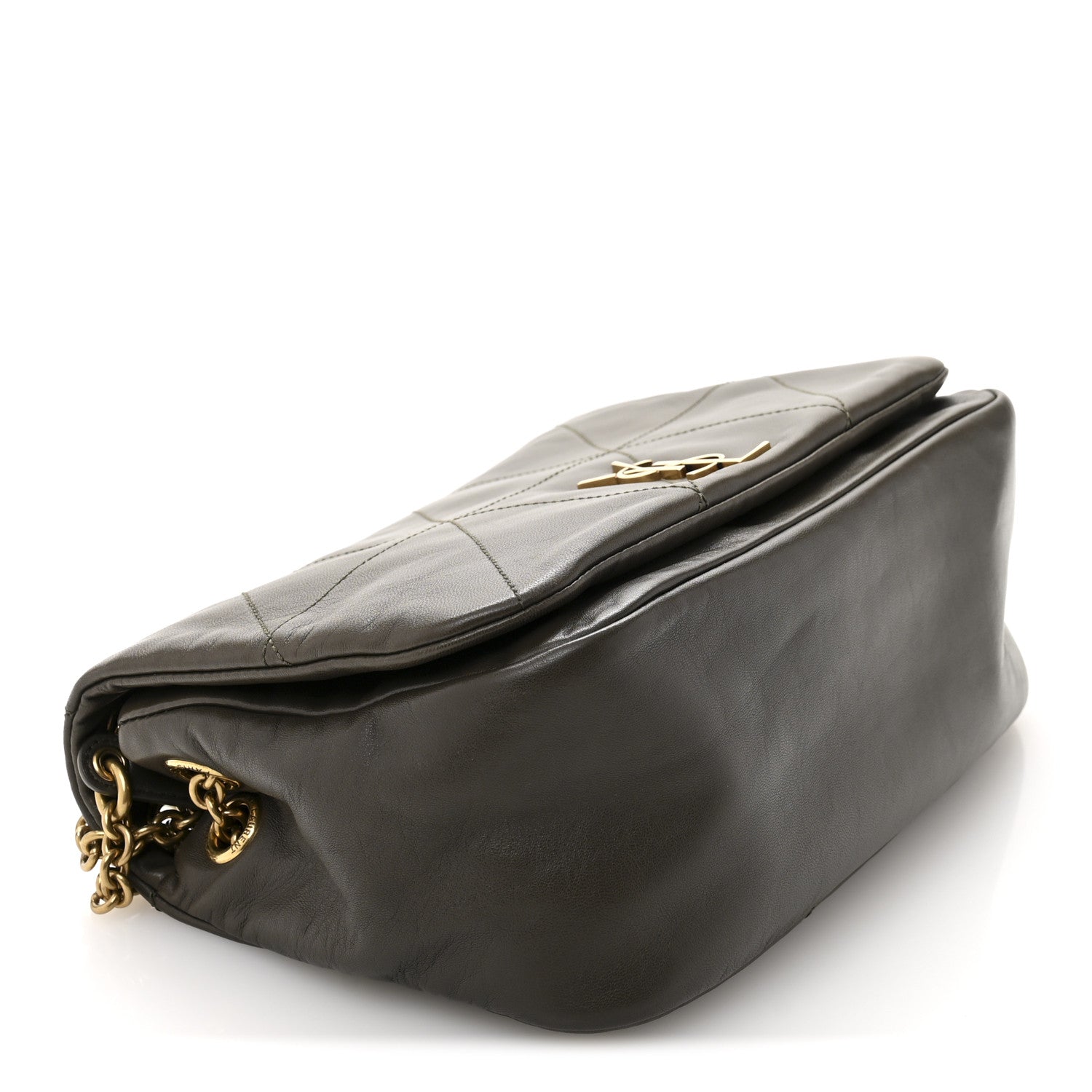 Lambskin Matelasse Monogram Small Jamie 4.3 Light Musk