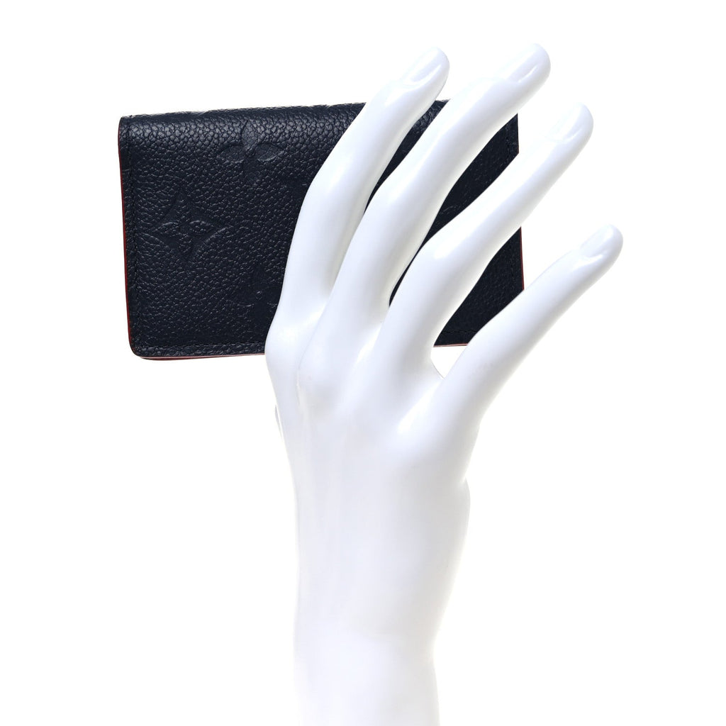 Empreinte Multicartes Marine Rouge