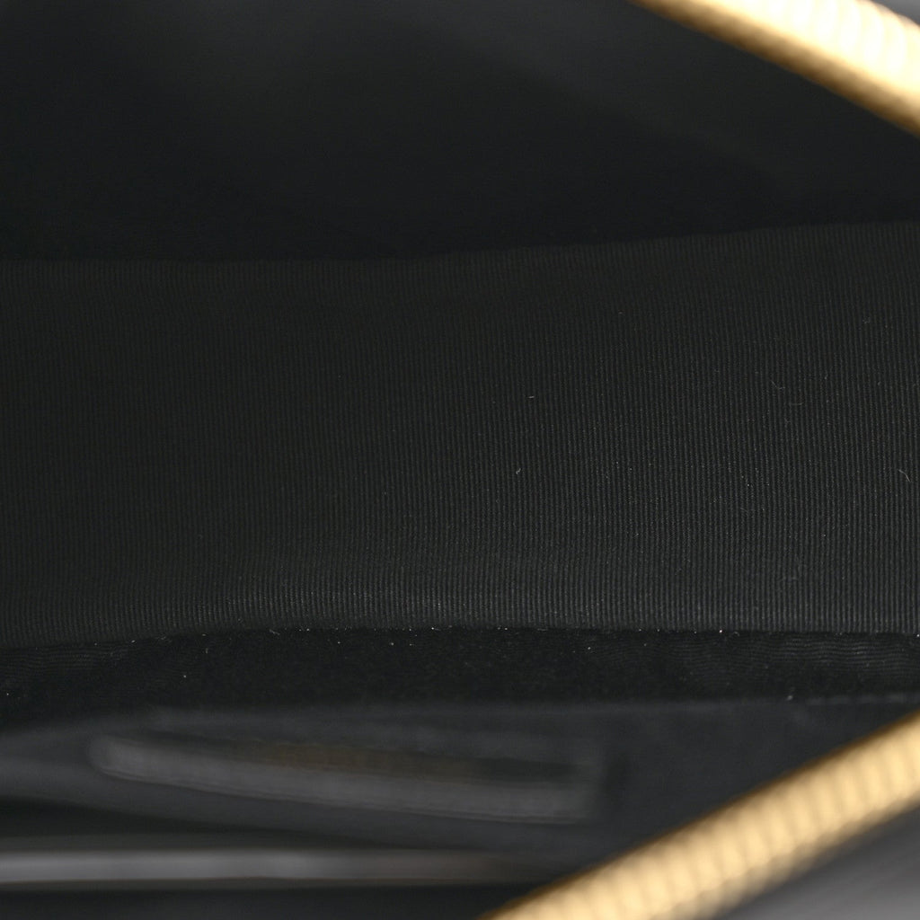 Calfskin Matelasse Monogram Lou Camera Bag Black