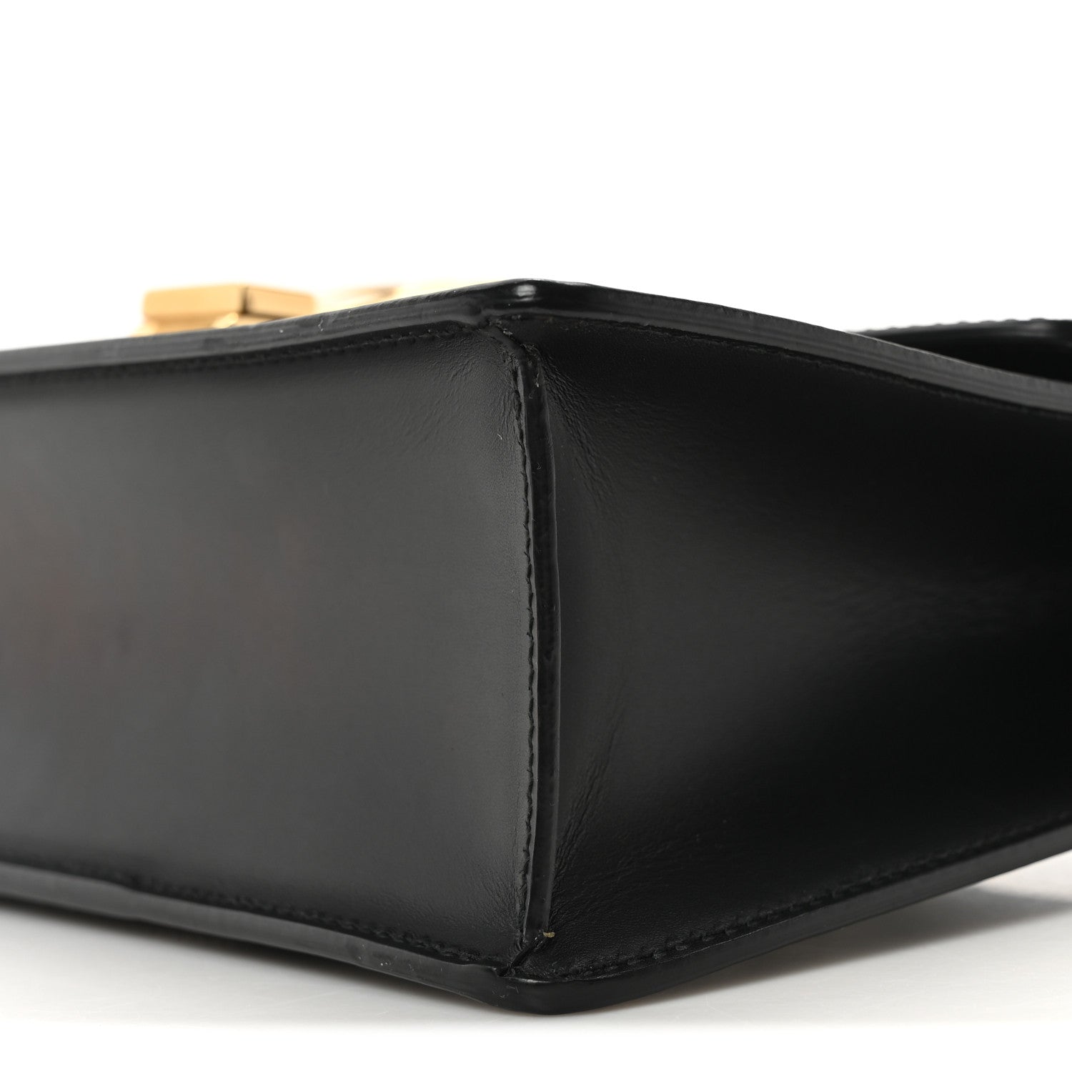 Calfskin Small Sylvie Shoulder Bag Black