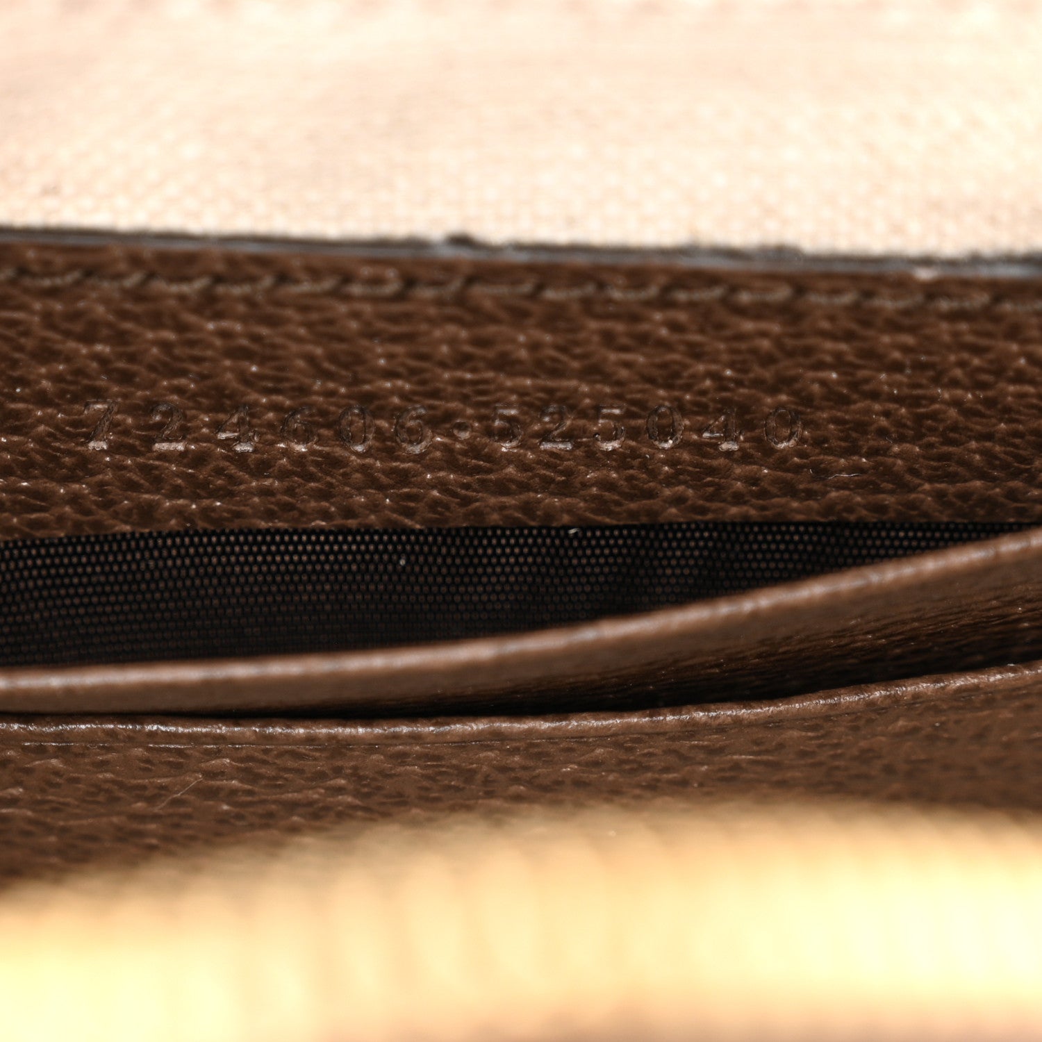 GG Supreme Monogram Textured Dollar Calfskin Web Mini Ophidia Top Handle Bowler Bag Beige Ebony New Acero