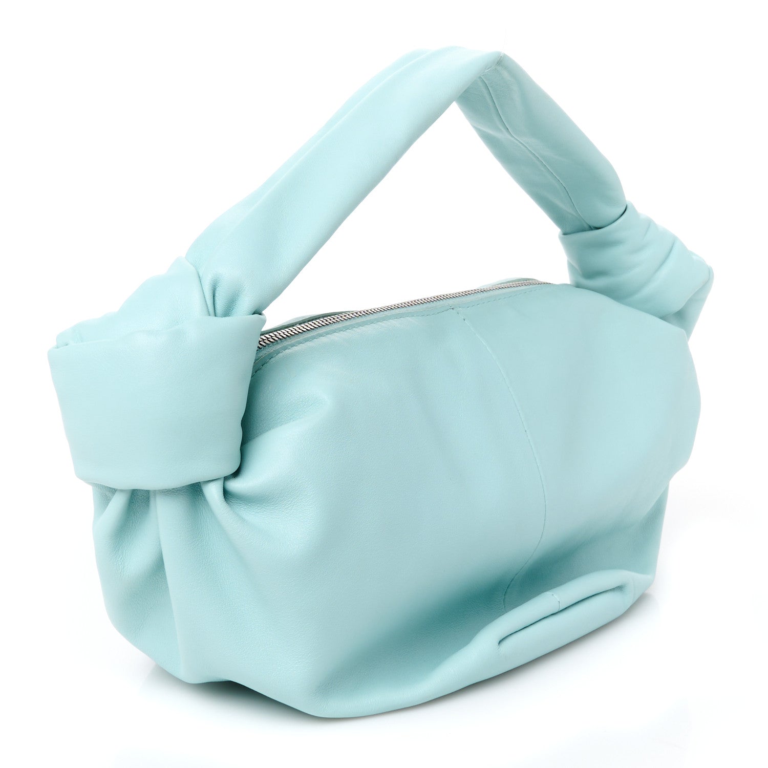 Calfskin Mini Double Knot Bag Spearmint