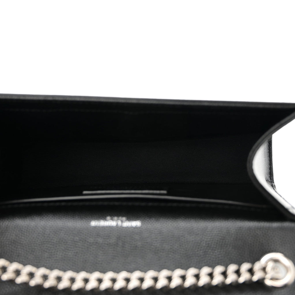 Grain De Poudre Small Monogram Kate Satchel Black