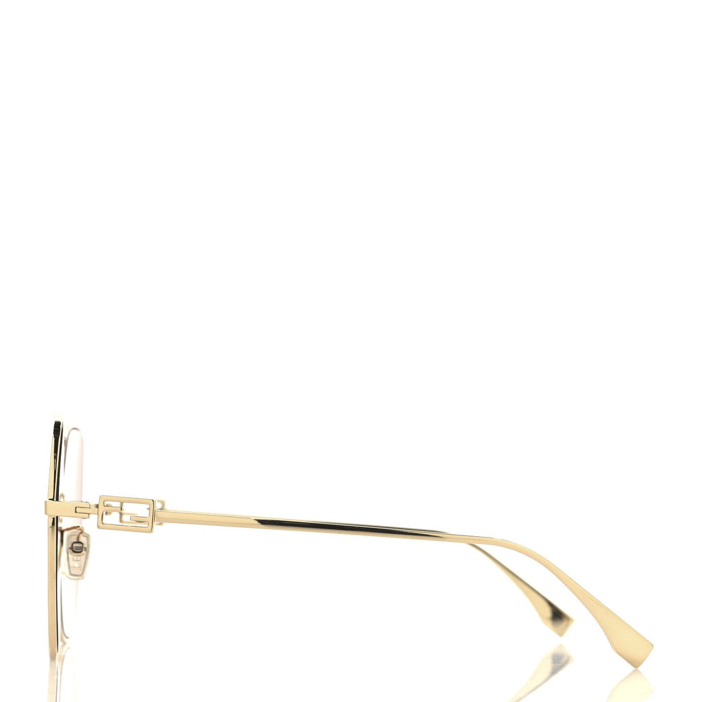 Metal Aviator FF Sunglasses FE40033U  Pink