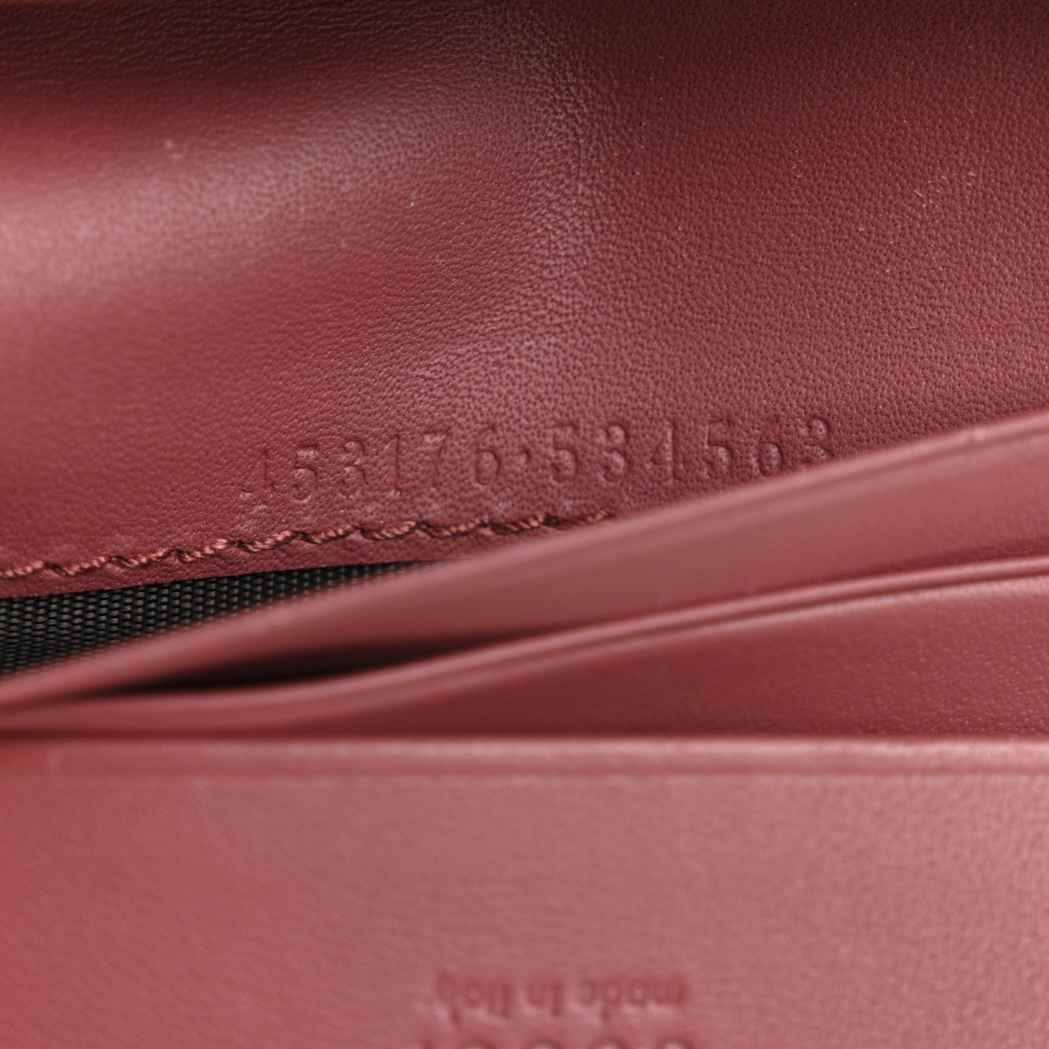 GG Supreme Monogram Blooms Card Case Wallet Beige Multicolor Dry Rose