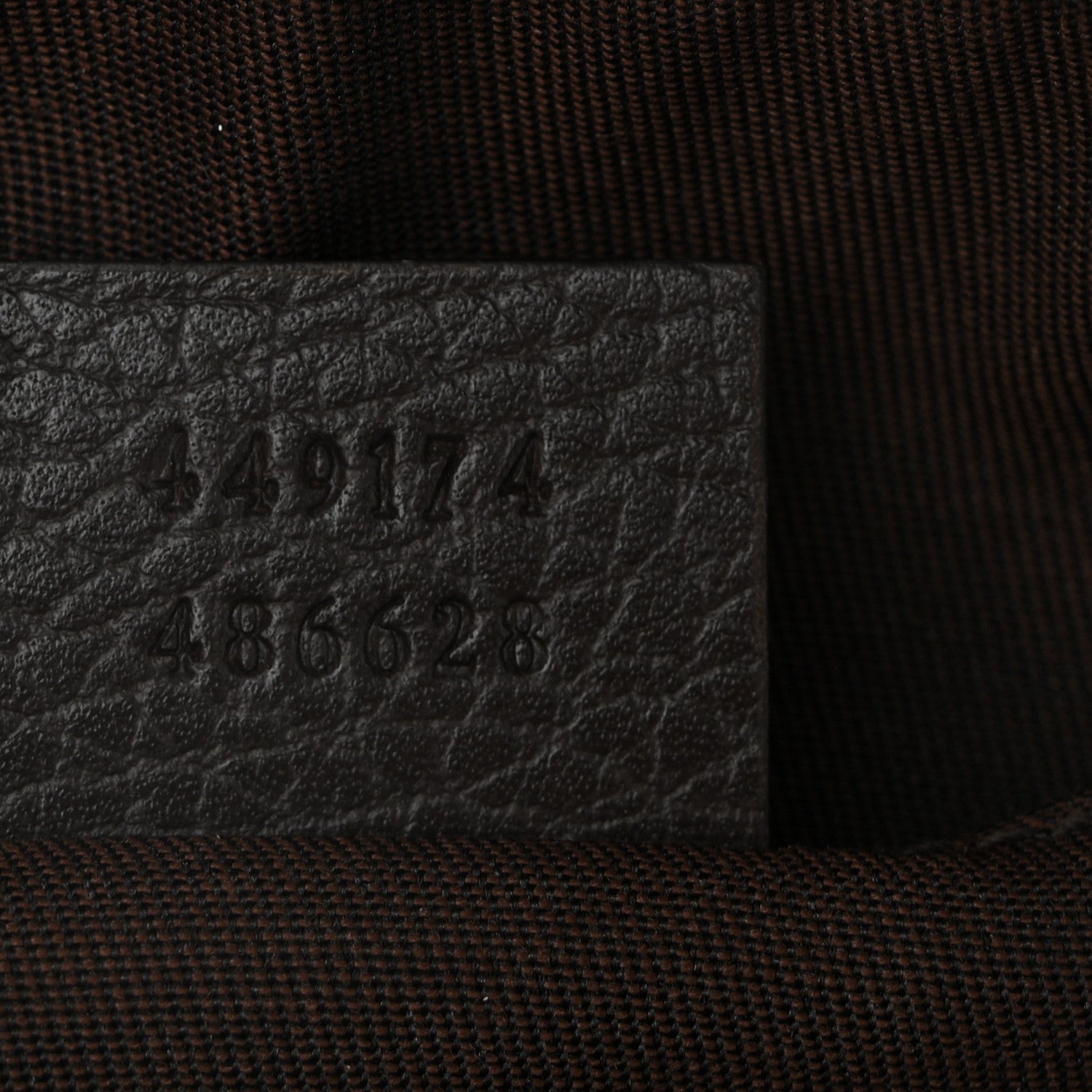 Monogram Belt Bag Dark Brown