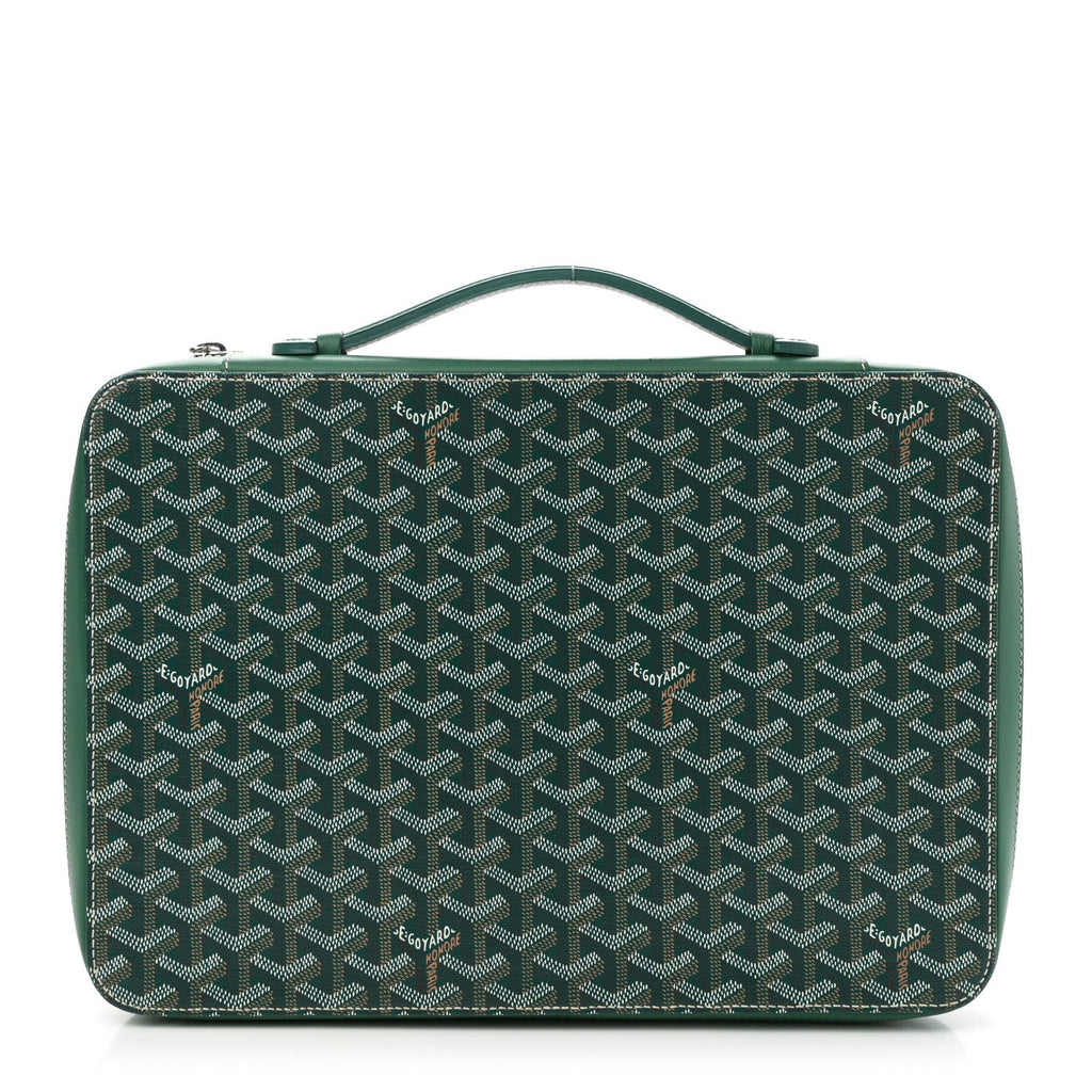 Goyardine Universal Companion Portfolio Green