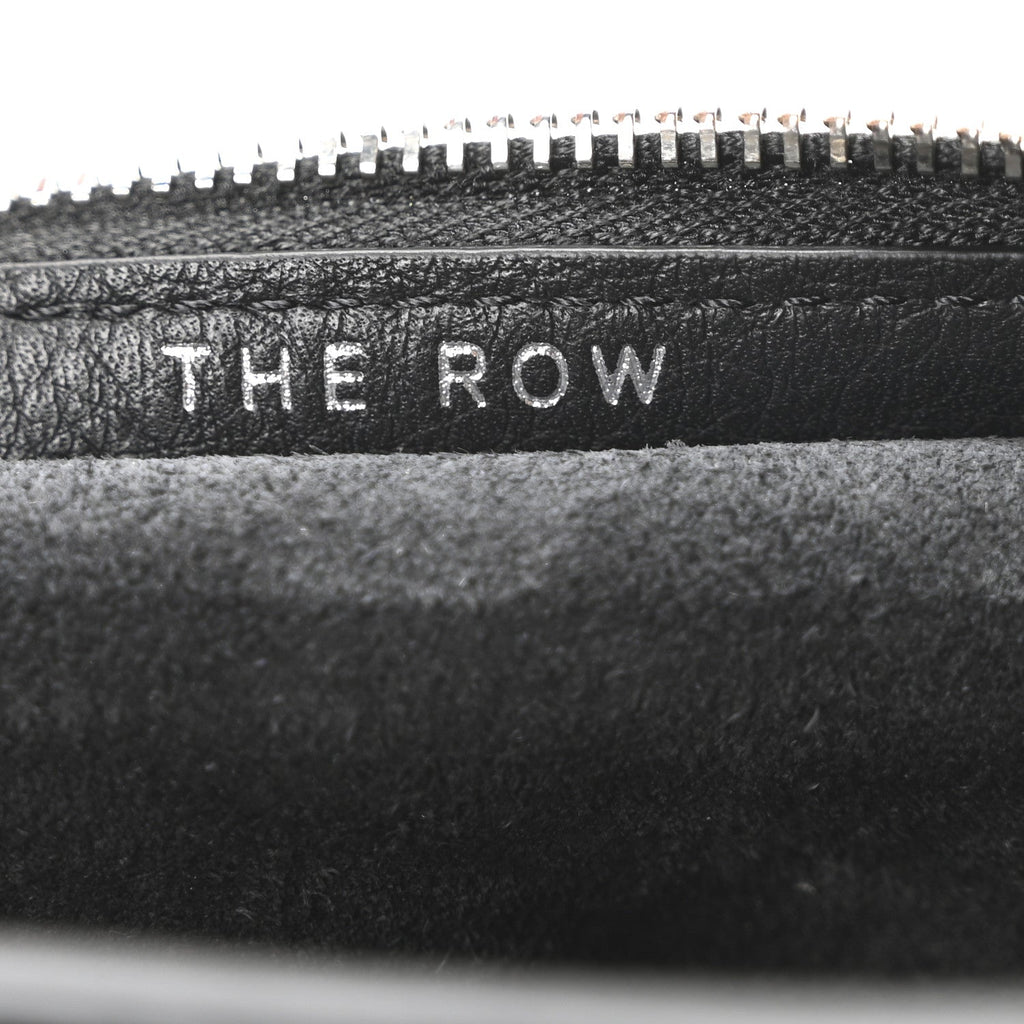 Grained Calfskin Small Slouchy Banana Bag Black