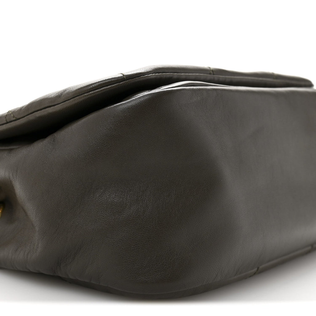 Lambskin Matelasse Monogram Small Jamie 4.3 Light Musk